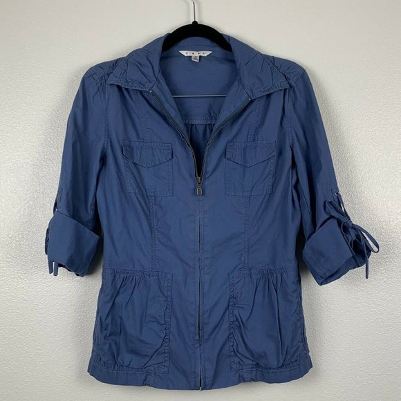 CAbi #393 | Women Lightweight Utility Cargo Jacket - Picture 2 of 8